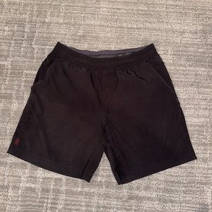 RHONE Mens Mako Short 7” - Medium - Black